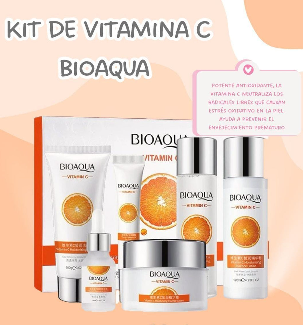 COMBO COMPLETO X 5 PRODUCTOS VITAMINA C